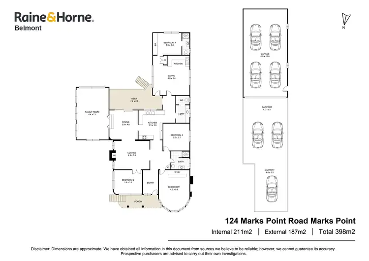 Floorplan of Homely house listing, 124 Marks Point Road, Marks Point NSW 2280