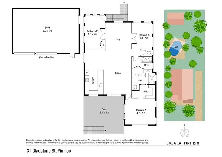 Floorplan of Homely house listing, 31 Gladstone Street, Pimlico QLD 4812