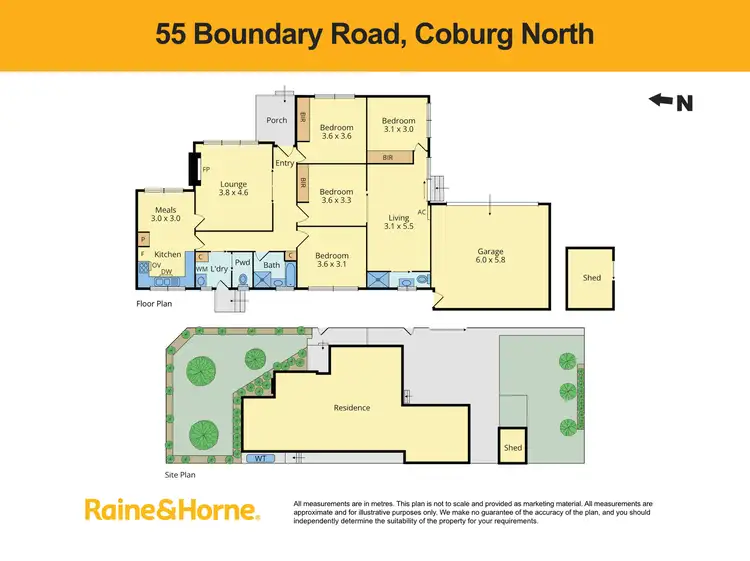 Floorplan of Homely house listing, 55 Boundary Road, Coburg North VIC 3058