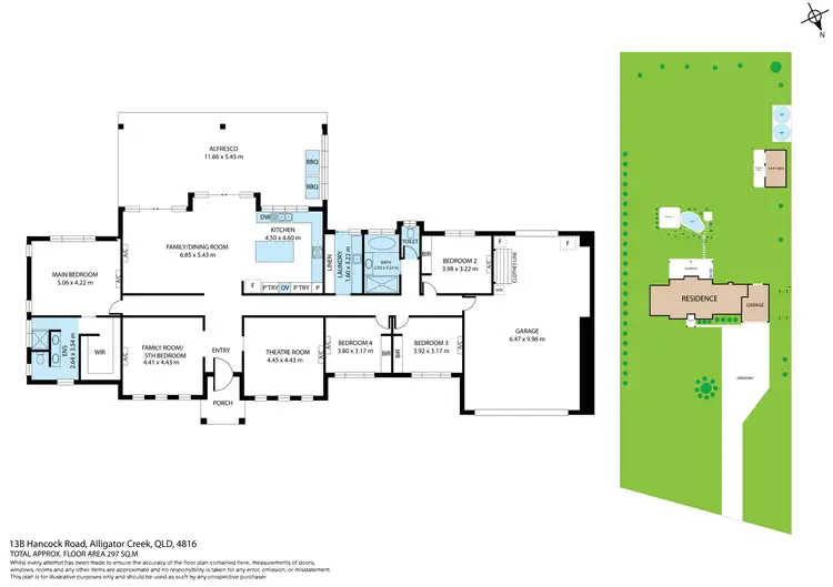 Floorplan of Homely house listing, 13B Hancock Road, Alligator Creek QLD 4816