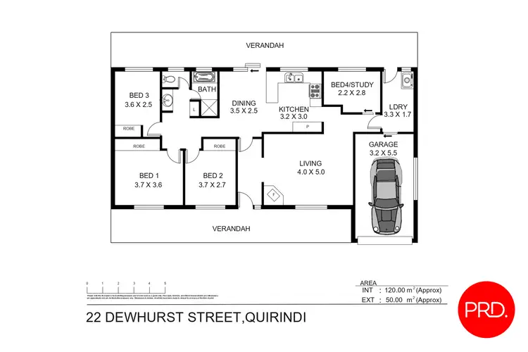 Floorplan of Homely house listing, 22 Dewhurst Street, Quirindi NSW 2343