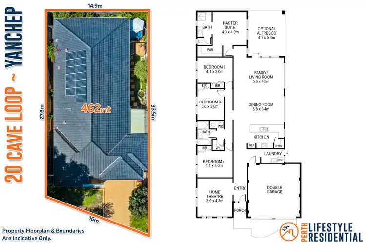 Floorplan of Homely house listing, 20 Cave Loop, Yanchep WA 6035