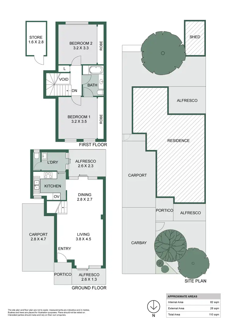 Floorplan of Homely townhouse listing, 1/273 Vincent Street, Leederville WA 6007