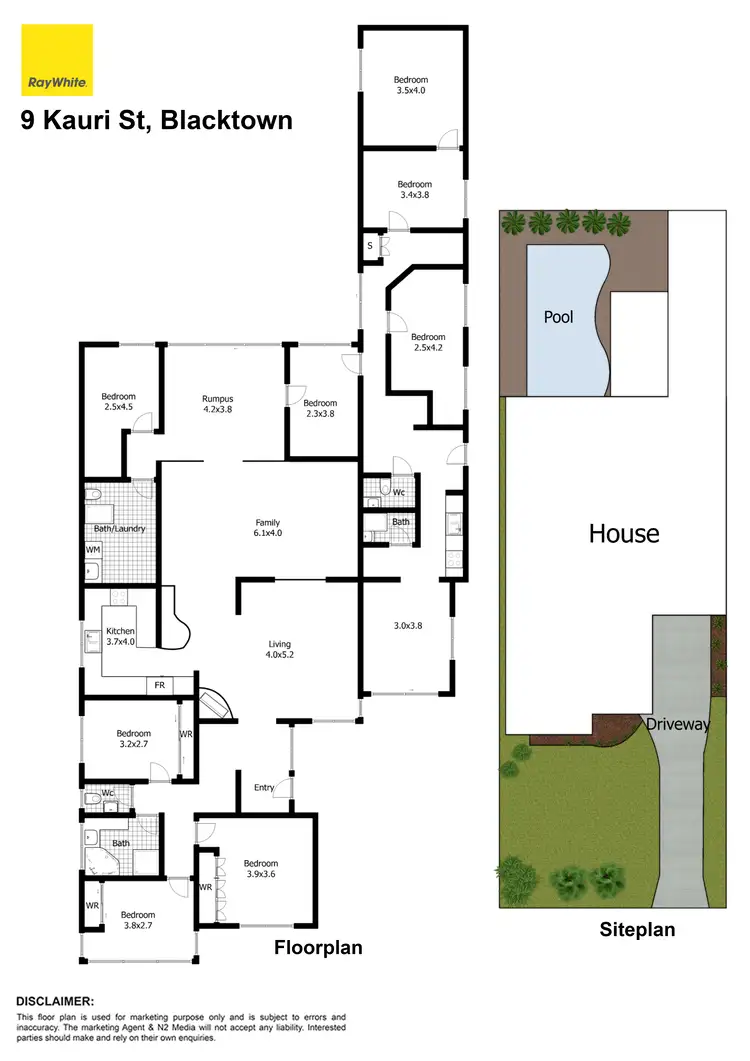 Floorplan of Homely house listing, 9 Kauri Street, Blacktown NSW 2148