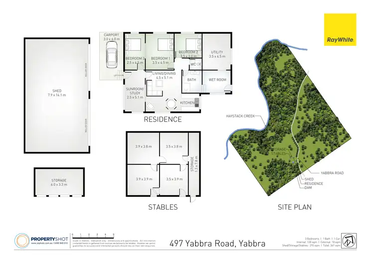Floorplan of Homely house listing, 497 Yabbra Road, Bonalbo NSW 2469