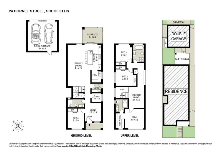Floorplan of Homely house listing, 24 Hornet Street (Nirimba Fields), Schofields NSW 2762