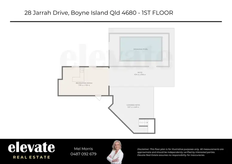 Floorplan of Homely house listing, 28 Jarrah Drive, Boyne Island QLD 4680