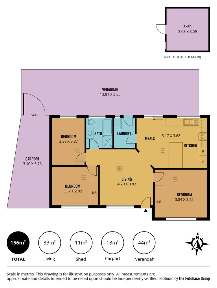 Floorplan of Homely house listing, 7 Reserve Parade, Morphett Vale SA 5162