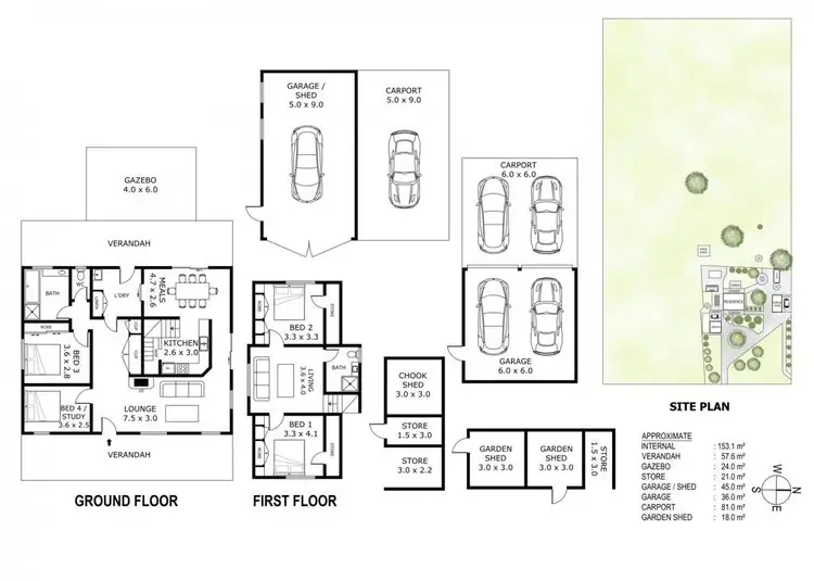 Floorplan of Homely house listing, 266 Redhill Road, Kyneton VIC 3444