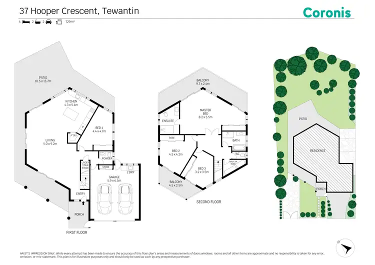 Floorplan of Homely house listing, 37 Hooper Crescent, Tewantin QLD 4565