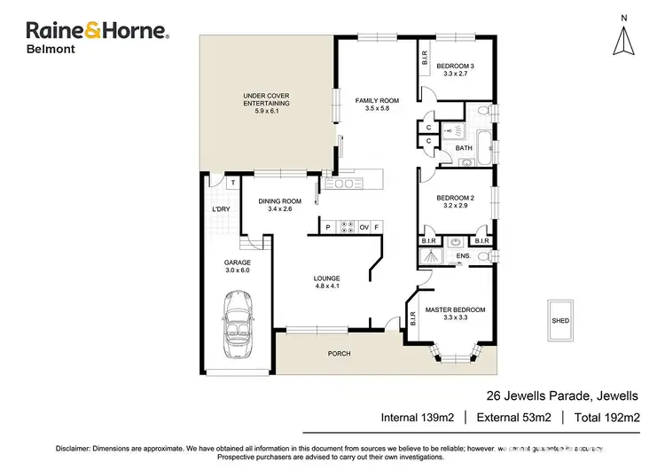 Floorplan of Homely house listing, 26 Jewells Parade, Jewells NSW 2280