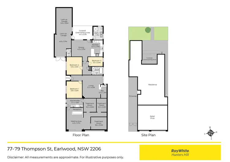 Floorplan of Homely house listing, 77-79 Thompson Street, Earlwood NSW 2206