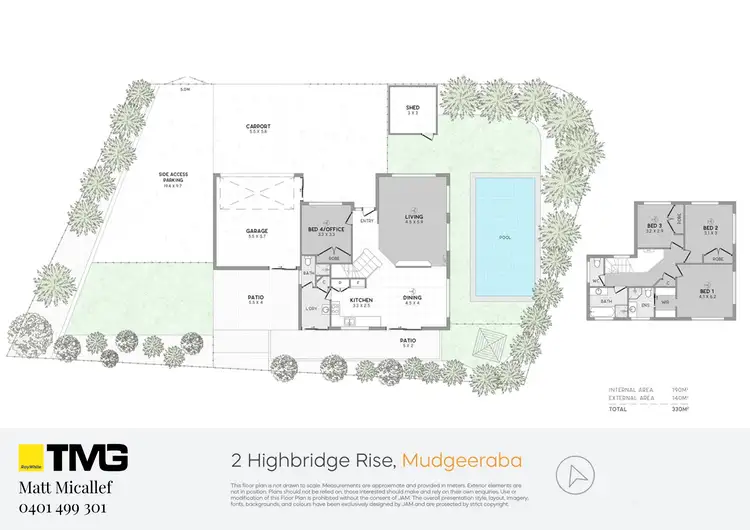 Floorplan of Homely house listing, 35 Lancashire Drive, Mudgeeraba QLD 4213