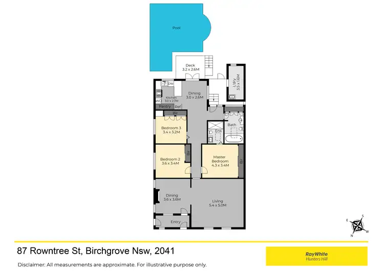 Floorplan of Homely house listing, 87 Rowntree Street, Birchgrove NSW 2041