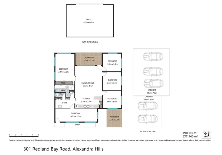 Floorplan of Homely house listing, 301 Redland Bay Road, Capalaba QLD 4157
