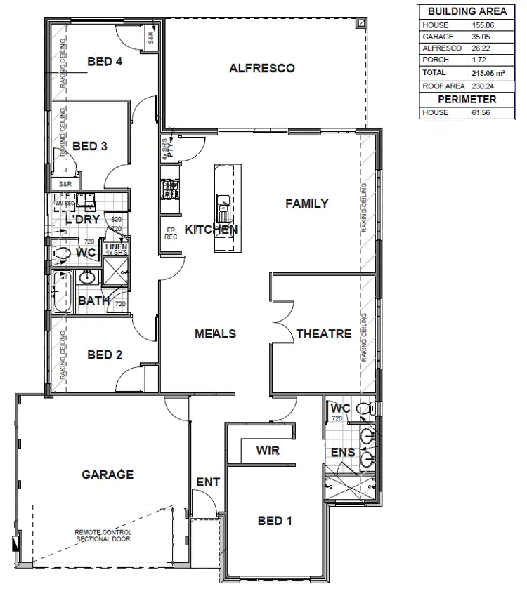 Floorplan of Homely house listing, 16 Kalyang Loop, Byford WA 6122