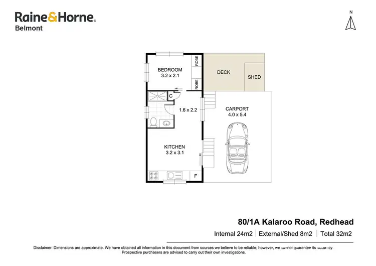 Floorplan of Homely house listing, 80/1a Kalaroo Road, Redhead NSW 2290