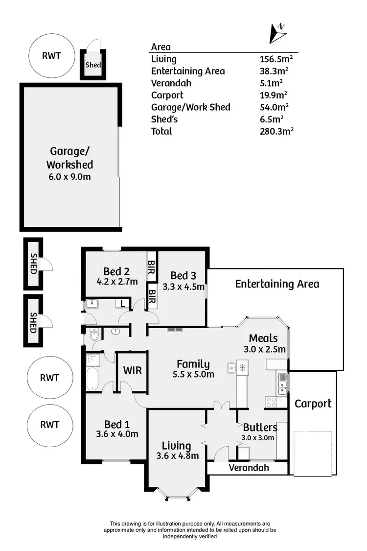 Floorplan of Homely house listing, 21 Gollan Avenue, Strathalbyn SA 5255