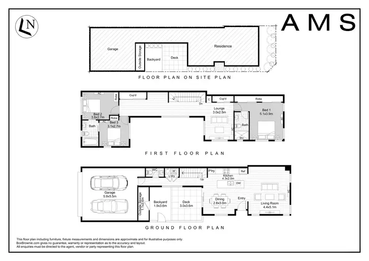 Floorplan of Homely house listing, 50 Snapshot Drive, Coburg North VIC 3058