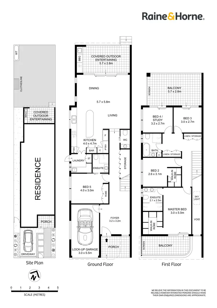 Floorplan of Homely semi-detached listing, 13a Kiewarra Street, Kingsgrove NSW 2208