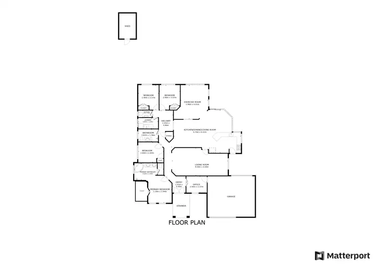 Floorplan of Homely house listing, 19 St Andrews Crescent, Canning Vale WA 6155