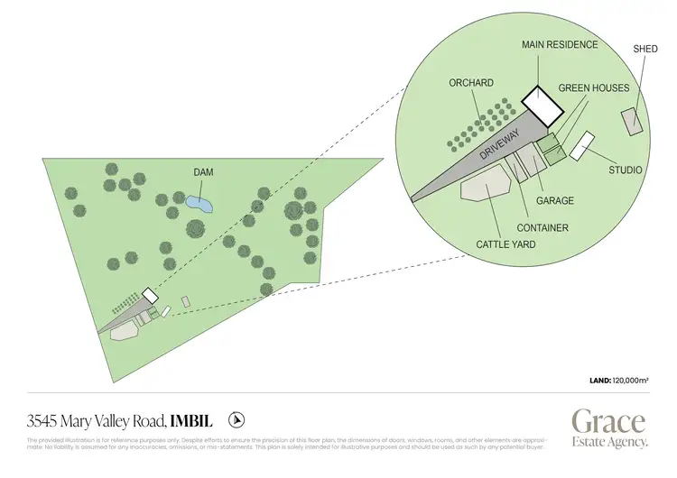Floorplan of Homely house listing, 3545 Mary Valley Road, Imbil QLD 4570