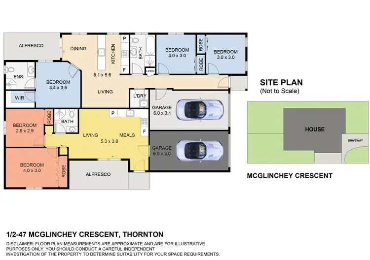 Floorplan of Homely house listing, 47 McGlinchey Crescent, Thornton NSW 2322