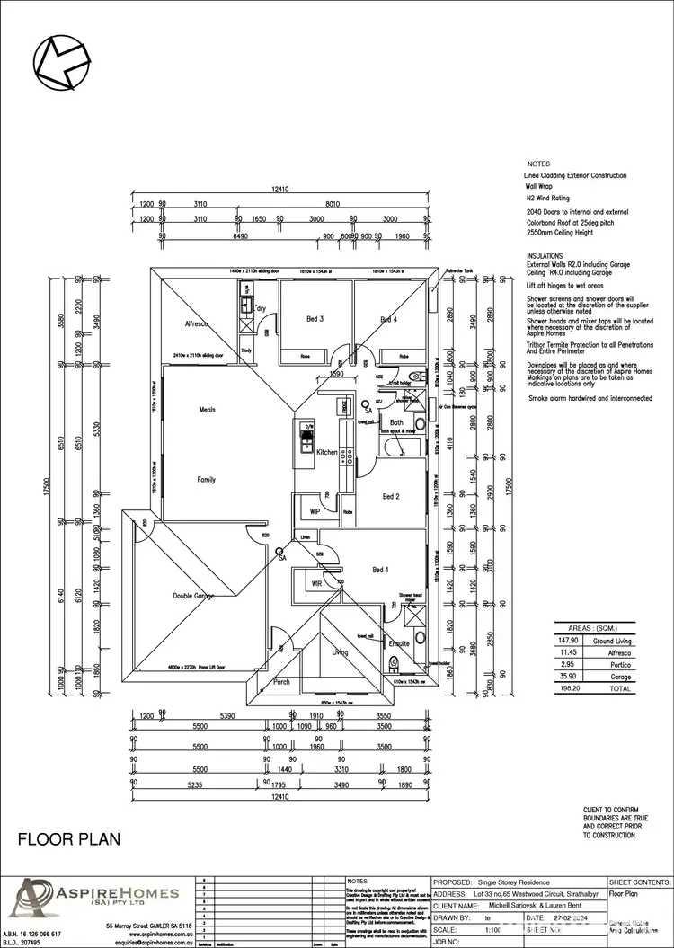 Floorplan of Homely house listing, 65 Westwood Circuit, Strathalbyn SA 5255