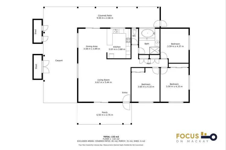 Floorplan of Homely house listing, 11 Farquhar Street, Beaconsfield QLD 4740
