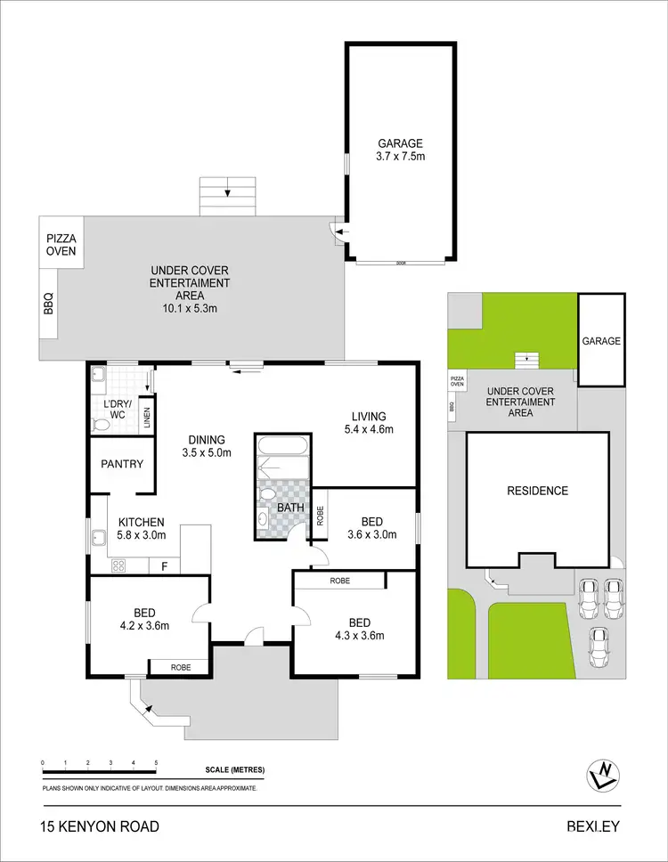 Floorplan of Homely house listing, 15 Kenyon Road, Bexley NSW 2207