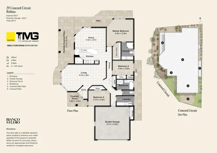 Floorplan of Homely house listing, 29 Concord Circuit, Robina QLD 4226