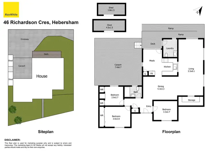 Floorplan of Homely house listing, 46 Richardson Crescent, Hebersham NSW 2770