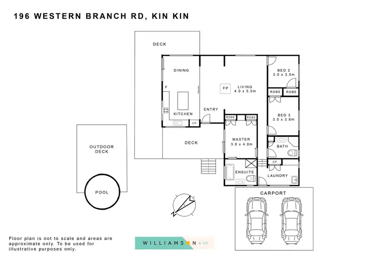 Floorplan of Homely house listing, 196 Western Branch Road, Kin Kin QLD 4571