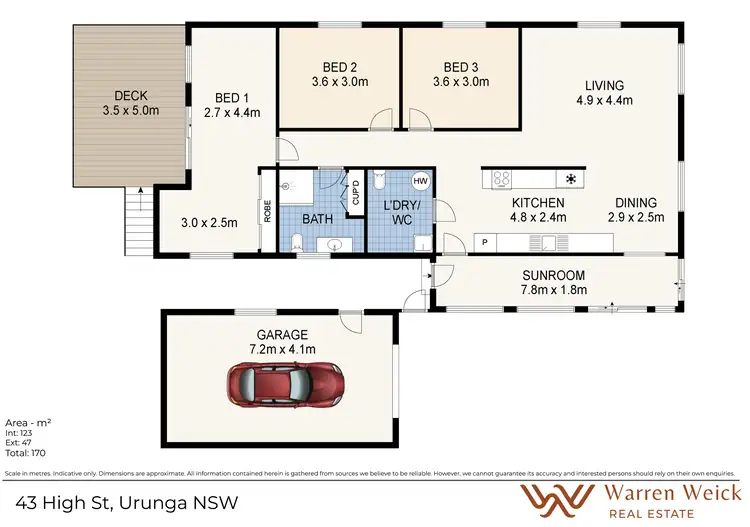 Floorplan of Homely house listing, 43 High Street, Urunga NSW 2455
