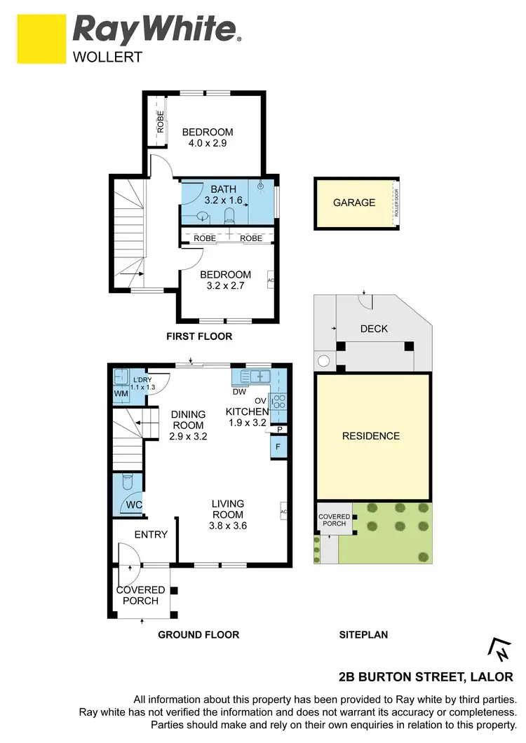 Floorplan of Homely unit listing, 2B Burton street, Lalor VIC 3075