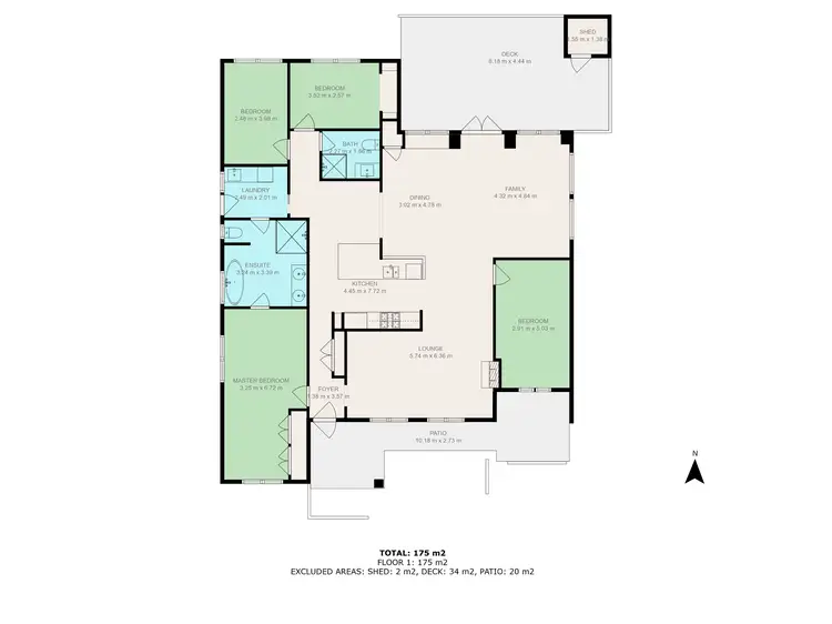Floorplan of Homely house listing, 1/275 Bussell Highway, West Busselton WA 6280