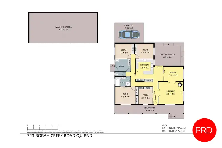 Floorplan of Homely house listing, 723 Borah Creek Road, Quirindi NSW 2343