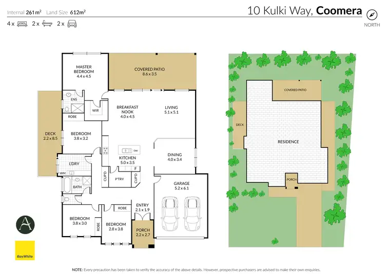 Floorplan of Homely house listing, 10 Kulki Way, Coomera QLD 4209