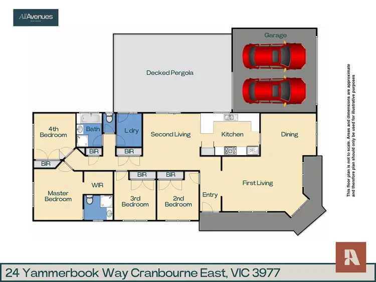 Floorplan of Homely house listing, 24 Yammerbook Way, Cranbourne East VIC 3977