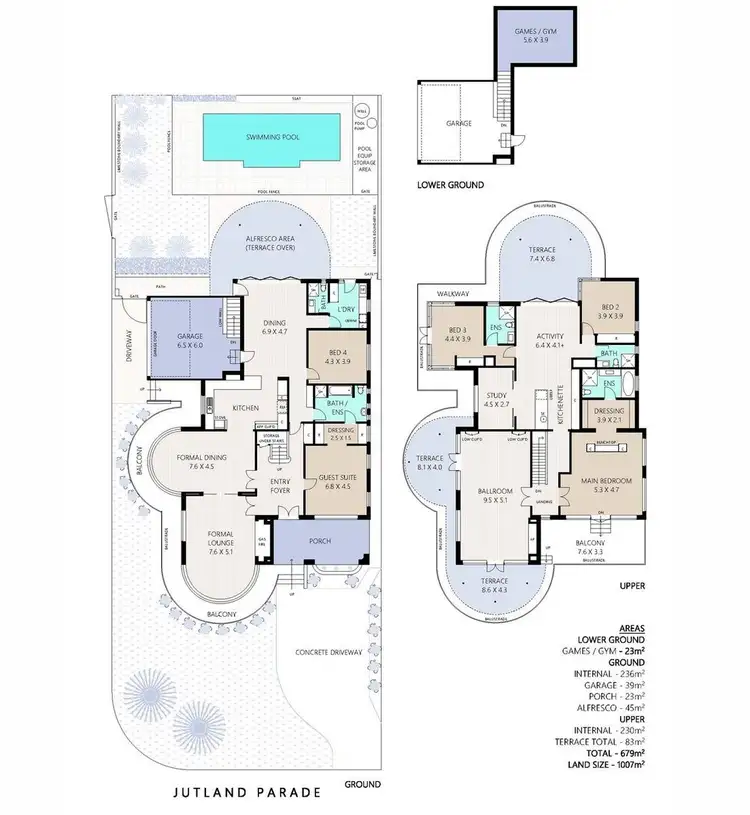 Floorplan of Homely house listing, 43 Jutland Parade, Dalkeith WA 6009