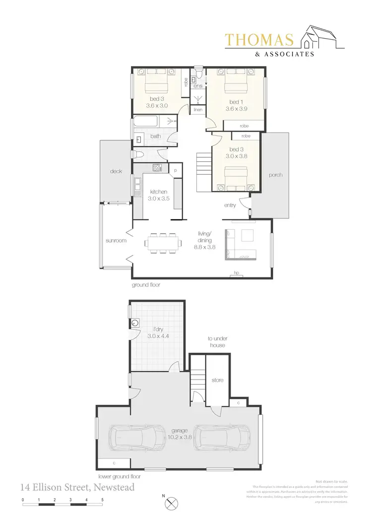 Floorplan of Homely house listing, 14 Ellison Street, Newstead TAS 7250