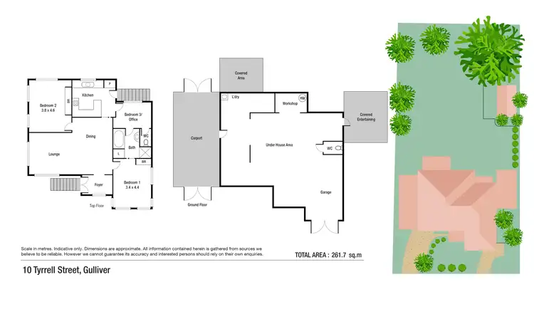 Floorplan of Homely house listing, 10 Tyrrell Street, Gulliver QLD 4812