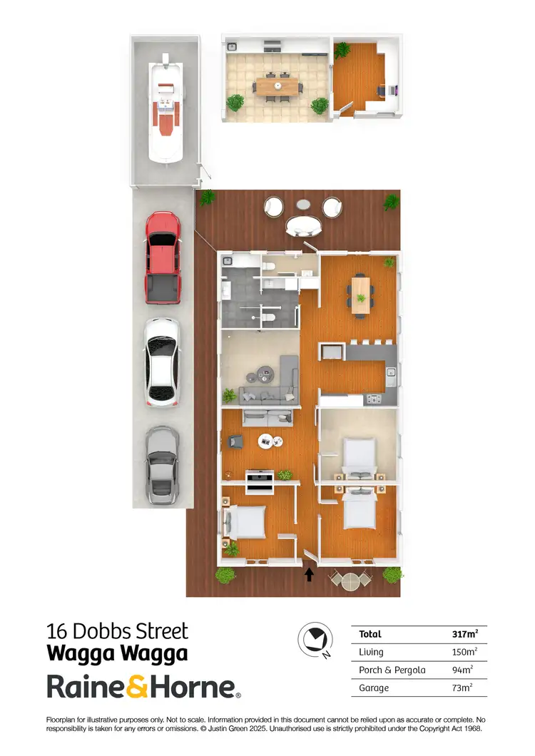 Floorplan of Homely house listing, 16 Dobbs Street, Wagga Wagga NSW 2650