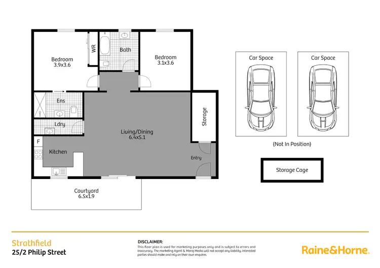 Floorplan of Homely apartment listing, 25/2 Philip Street, Strathfield NSW 2135