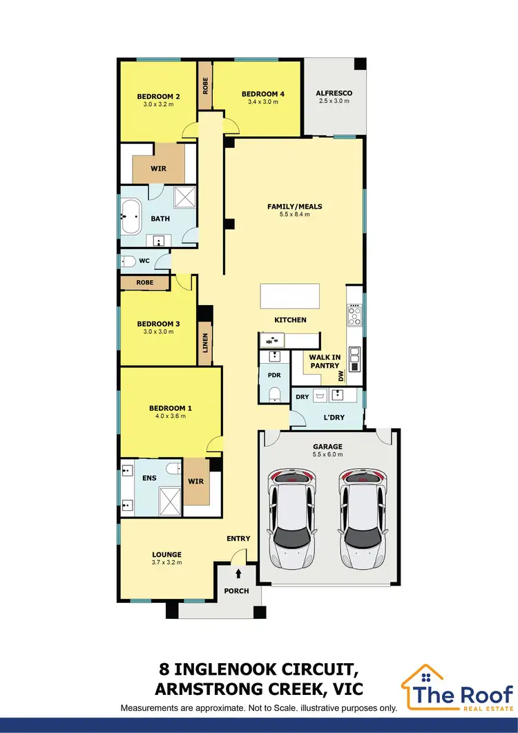 Floorplan of Homely house listing, 8 Inglenook Circuit, Armstrong Creek VIC 3217