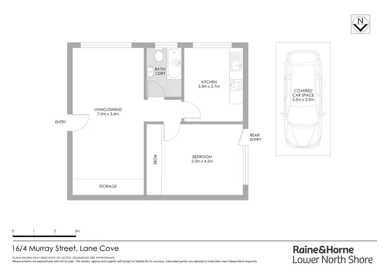 Floorplan of Homely apartment listing, 16/4 Murray Street, Lane Cove NSW 2066
