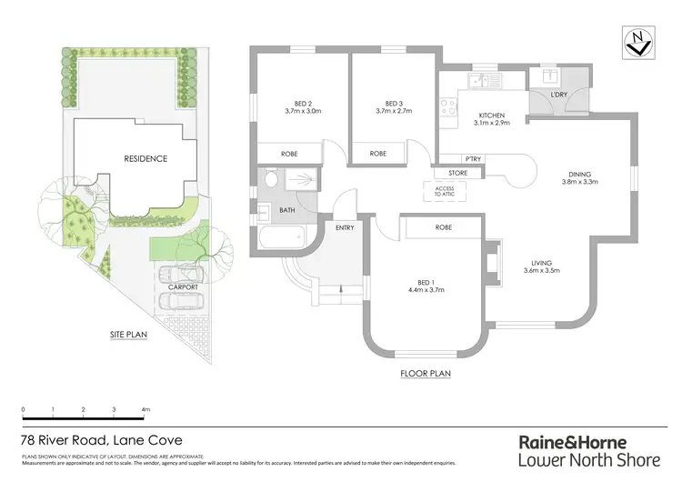 Floorplan of Homely house listing, 78 River Road West, Lane Cove NSW 2066