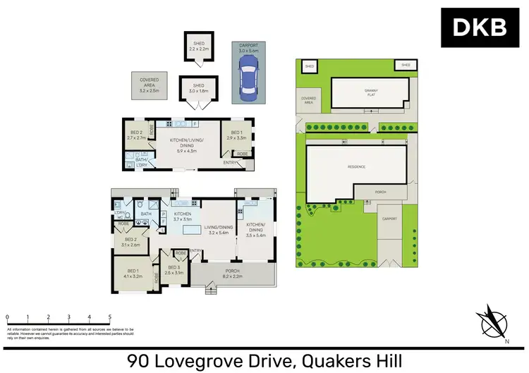 Floorplan of Homely house listing, 90-90A Lovegrove Drive, Quakers Hill NSW 2763