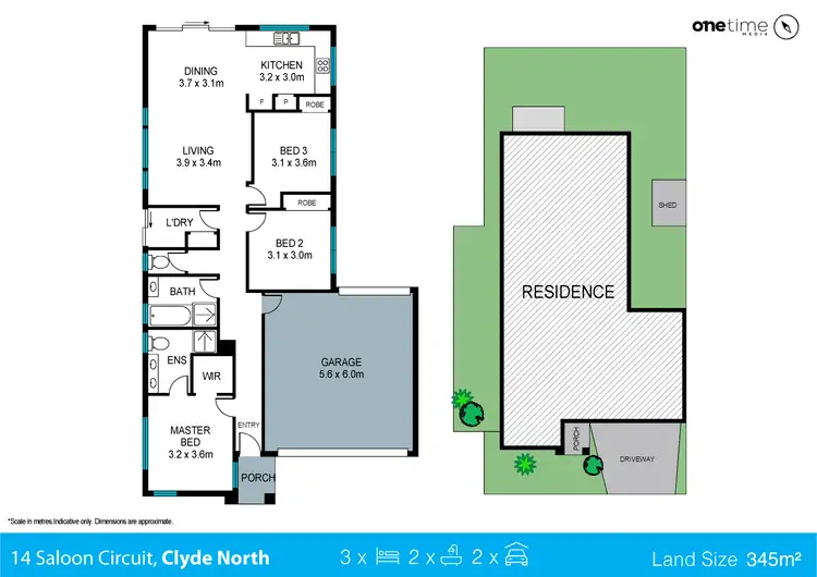 Floorplan of Homely house listing, 14 Saloon Circuit, Clyde North VIC 3978
