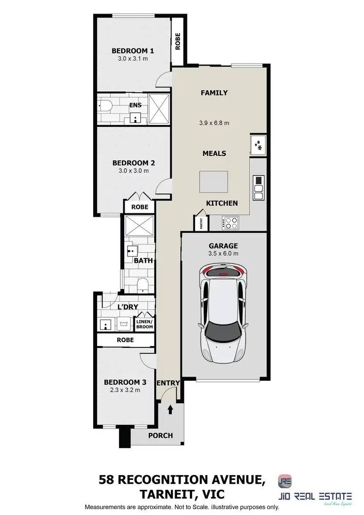Floorplan of Homely house listing, 58 Recognition Avenue, Tarneit VIC 3029